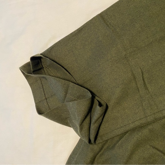 New dark green wool blend Ellen Tracy dress pants size 16 - Picture 4 of 15